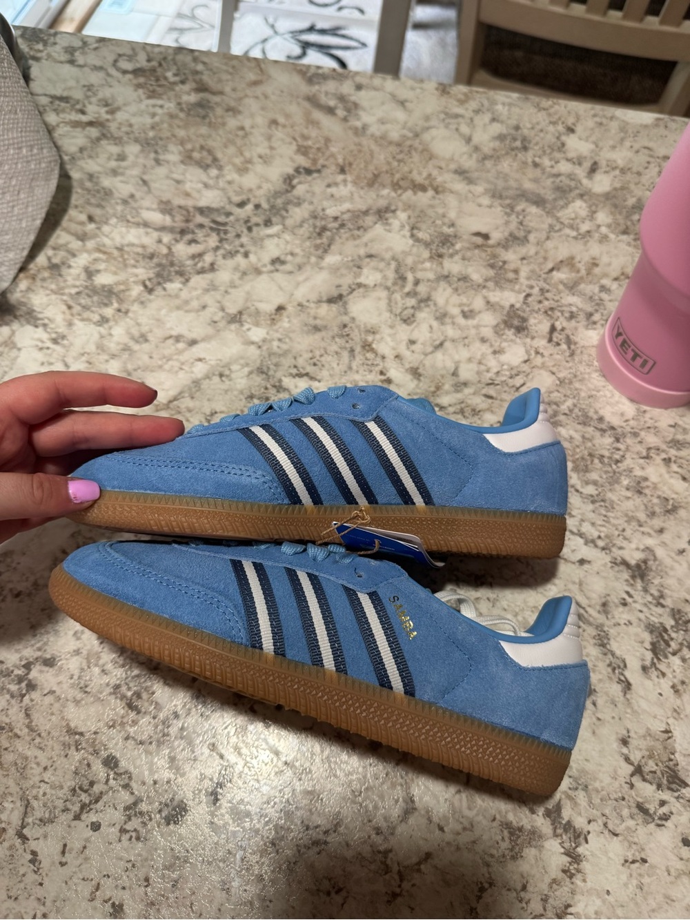adidas Samba OG Light Blue Gum Men’s 4.5 NWT IH6827